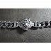 Heavy Silver Lion Bracelet TB242