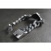 Heavy Silver Lion Bracelet TB242