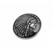 925 Sterling Silver Indian Button SB77