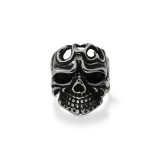 Silver Skull Ring TR96