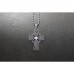 Gothic Cross Pendant with Swarovski Crystal TP122